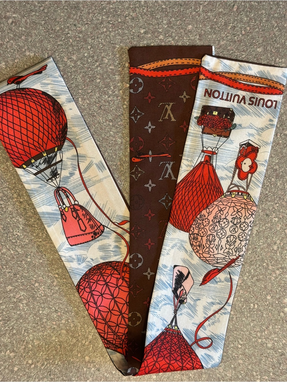 New ,  Twilly with Hot Air Balloon Motif